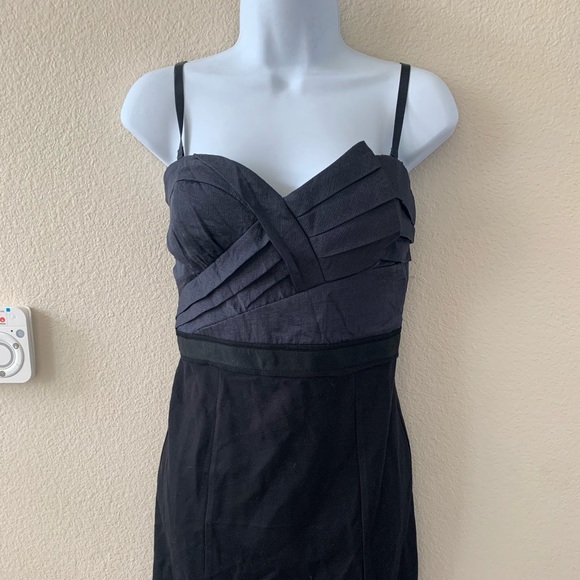 BCBG- Black strapless dress - Picture 2 of 5